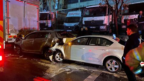 Güngören’de trafik kazası: 1 ölü, 5 yaralı